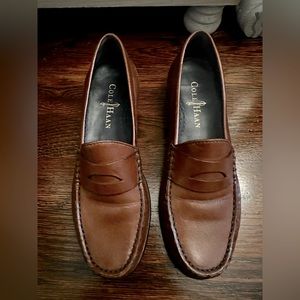 Cole Haan brown loafers